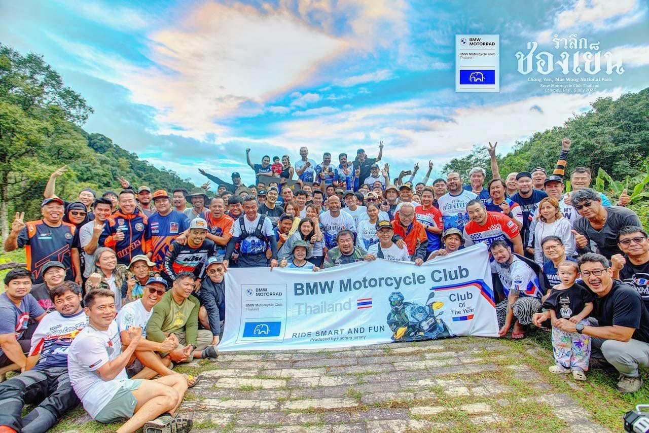 BMW Motorcycle Club Thailand Wins Club of the Year Award