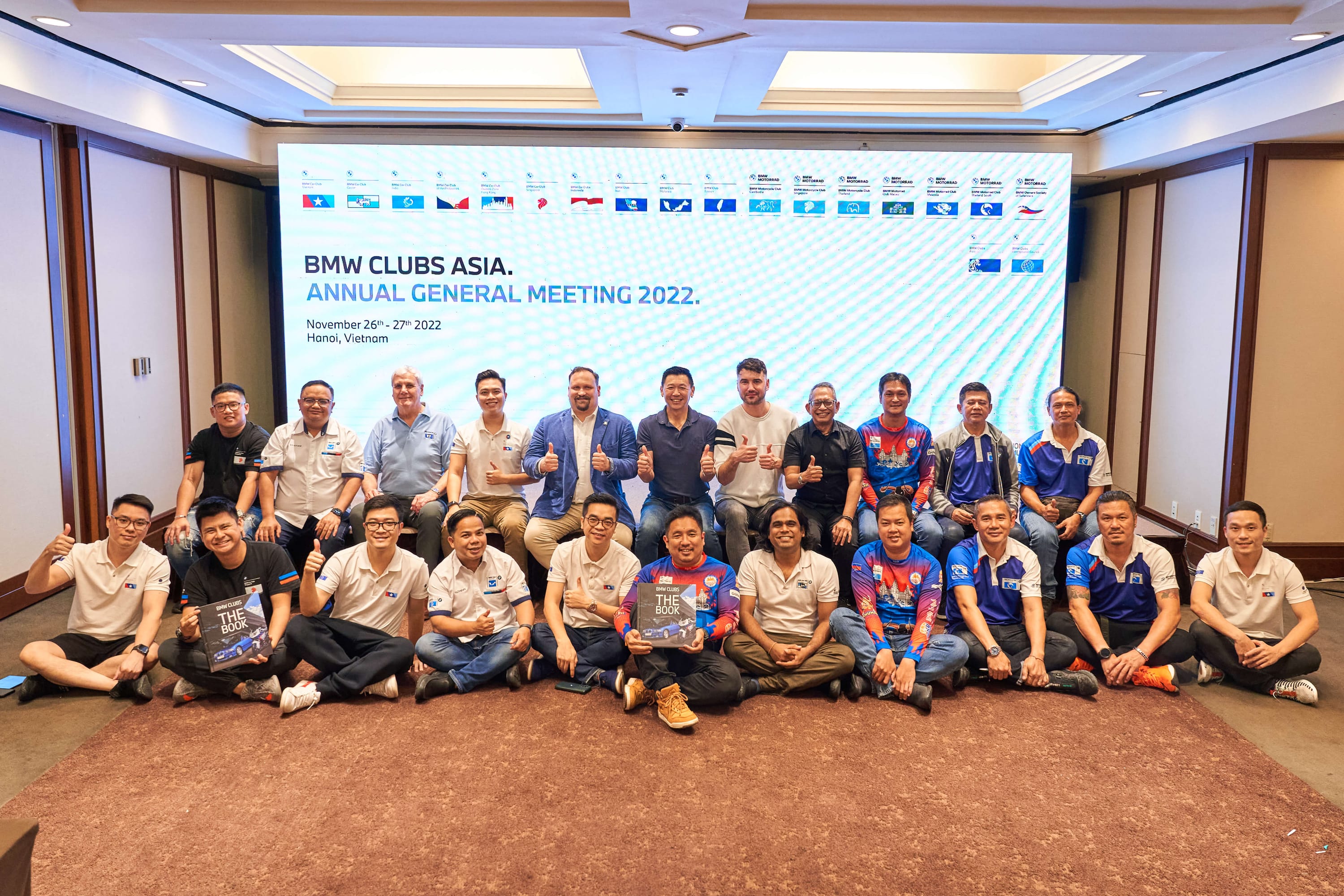 BMW Clubs Asia AGM 2022 in Hanoi - BMW Car Club Vietnam Report